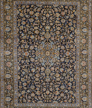 Kashan Nr.65255 Handgjord orientalisk matta