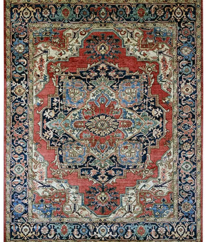 Heriz Nr.65275 Handgjord orientalisk matta