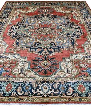 Heriz Nr.65275 Handgjord orientalisk matta