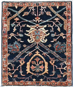Handknuten Matta Farahan Oriental 82 x 68 cm Nr. 65310