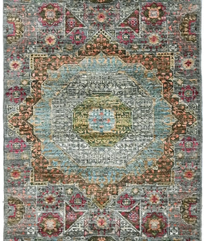 Handknuten Matta Mamlook Oriental 180 x 79 cm Nr. 65331