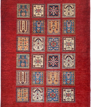 Handknuten Matta Ghazni Oriental 210 x 160 cm Nr. 65390