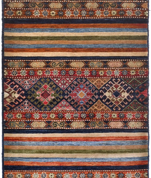 Handknuten Matta Khorjin Oriental 290 x 87 cm Nr. 65405