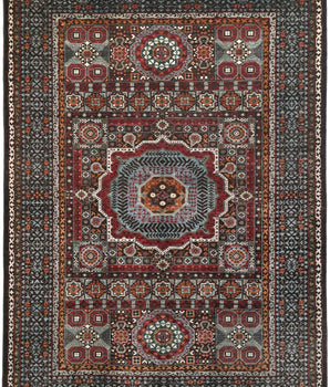 Handknuten Matta Mamlook Oriental 246 x 177 cm Nr. 65408