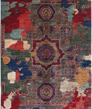 Handknuten Matta Contrast Oriental 173 x 123 cm Nr. 65430