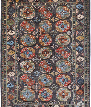 Handknuten Oriental Ziegler/Kazak rug, 294x201 cm, with intricate patterns and rich colors, from Orientmattor.