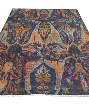 Handwoven Symphony Oriental Ziegler/Kazak rug, 272x194 cm with intricate patterns, by Orientmattor.