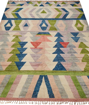 Handknuten matta Moracco Nr.65504