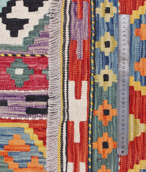 Handvävd Matta Kelim-Chobi Oriental 199 x 144 cm Nr. 65545