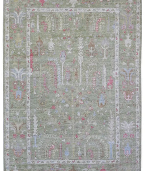 Handknuten Matta Ushak Oriental 270 x 182 cm Nr. 65568