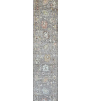 Handknuten Matta Ushak Oriental 435 x 84 cm Nr. 65572