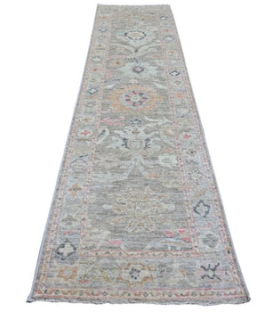 Handknuten Matta Ushak Oriental 356 x 90 cm Nr. 65576