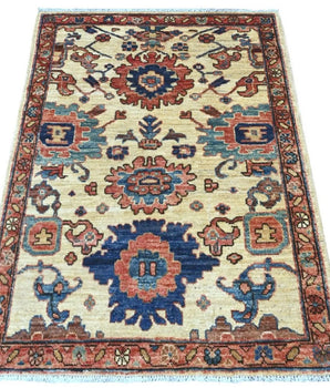 Handknuten Matta Dehbaft Oriental 125 x 91 cm Nr. 65577