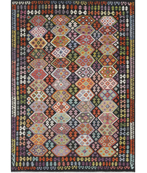 Handvävd Matta Kelim-Chobi Oriental 350 x 248 cm Nr. 65610