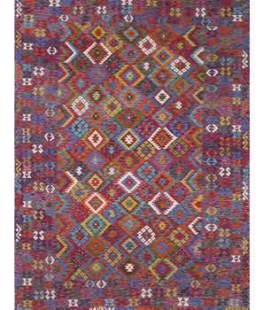Handvävd Matta Kelim-Chobi Oriental 358 x 252 cm Nr. 65611