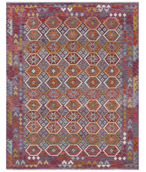 Handvävd Matta Kelim-Chobi Oriental 302 x 245 cm Nr. 65620