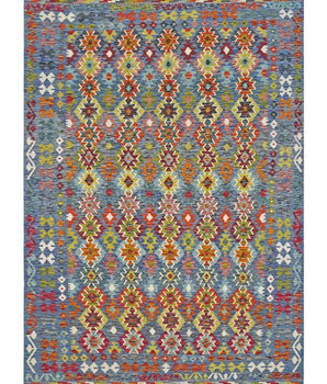 Handvävd Matta Kelim-Chobi Oriental 300 x 208 cm Nr. 65633