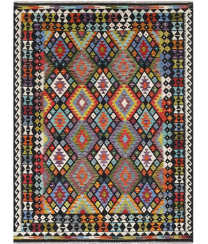 Handvävd Matta Kelim-Chobi Oriental 234 x 177 cm Nr. 65637
