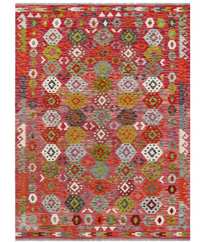 Handvävd Matta Kelim-Chobi Oriental 245 x 182 cm Nr. 65651