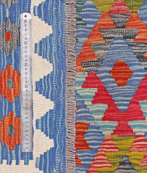 Handvävd Matta Kelim-Chobi Oriental 252 x 173 cm Nr. 65657