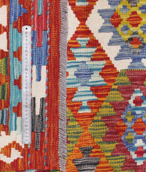 Handvävd Matta Kelim-Chobi Oriental 242 x 170 cm Nr. 65663