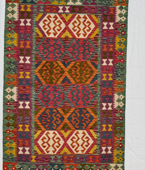 Handvävd matta Kilim Chobi No.65687