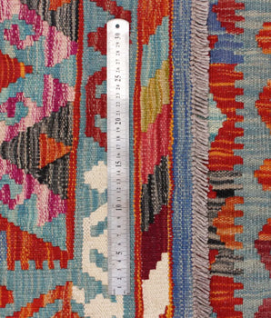Handvävd Matta Kelim-Chobi Oriental 500 x 84 cm Nr. 65707