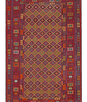 Handvävd Matta Kelim-Chobi Oriental 483 x 302 cm Nr. 65714
