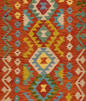 Handvävd matta Kilim Chobi No.65725