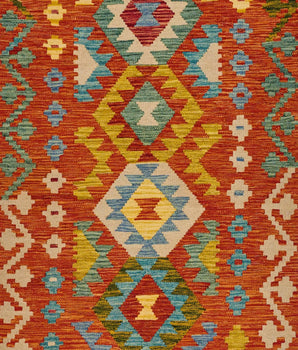 Handvävd matta Kilim Chobi No.65725