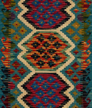 Handvävd matta Kilim Chobi No.65757
