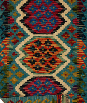 Handvävd matta Kilim Chobi No.65757