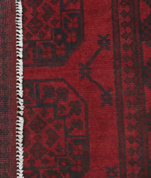 Handknuten Matta Akhche Oriental 187 x 123 cm Nr. 65871