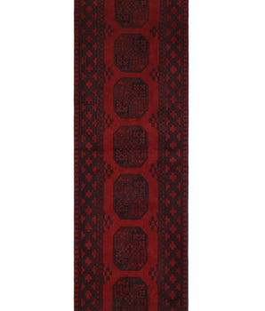 Handknuten Matta Akhche Oriental 290 x 80 cm Nr. 65884