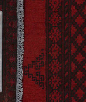 Handknuten Matta Akhche Oriental 139 x 99 cm Nr. 65905