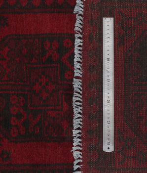 Handknuten Matta Akhche Oriental 145 x 50 cm Nr. 65911