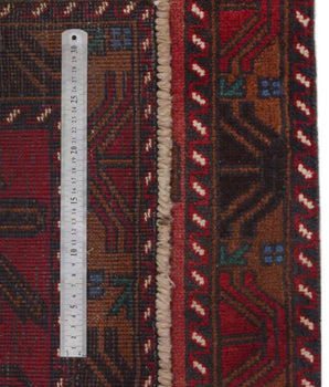 Handknuten Matta Baluch Oriental 136 x 81 cm Nr. 65913