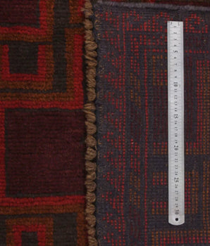 Handknuten Matta Baluch Oriental 133 x 86 cm Nr. 65919