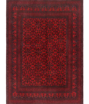 Handknuten Matta Afghan Oriental 237 x 171 cm Nr. 65937