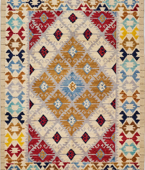 Handknuten matta Moracco No.65986