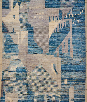 Handknuten matta Moracco No.65987