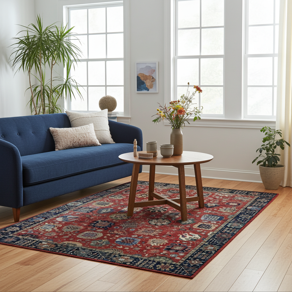 Handknuten Matta Heriz Oriental 360 x 275 cm, featuring intricate patterns and rich colors, a classic carpet by Orientmattor.