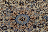 Nain, Handknotted rug from Iran/Persian, Multicolor, Beige, 205x124 cm.
