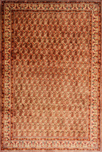 Moud, Handknotted rug from the Orient, Multicolor, 310x207 cm