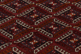 Arsari old, Handknotted rug from Afghanistan, Multicolor Red,  200x151 cm