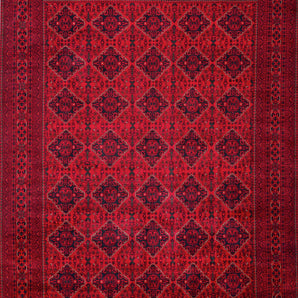 Handknuten matta Afghan Fine No.65503 - Orientmattor