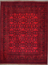 Handknuten matta Afghan-Fine Nr.65499 - Orientmattor