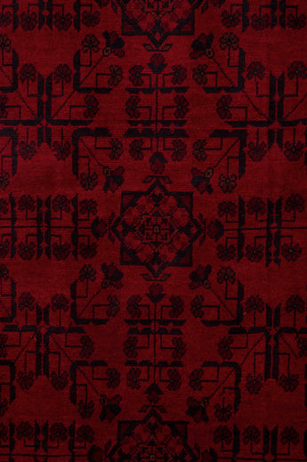 Handknuten matta Afghan-Fine Nr.65499 - Orientmattor