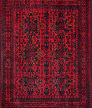 Handknuten matta Afghan-Fine Nr.65500 - Orientmattor