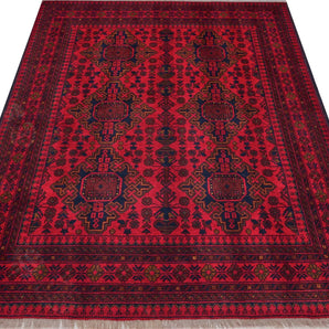 Handknuten matta Afghan-Fine Nr.65500 - Orientmattor